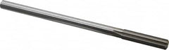 Made in USA - 0.415" High Speed Steel 6 Flute Chucking Reamer - Exact Tool & Supply