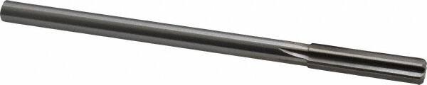 Made in USA - 0.424" High Speed Steel 6 Flute Chucking Reamer - Exact Tool & Supply