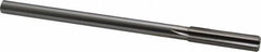 Made in USA - 0.424" High Speed Steel 6 Flute Chucking Reamer - Exact Tool & Supply