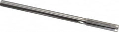Made in USA - 0.435" High Speed Steel 6 Flute Chucking Reamer - Exact Tool & Supply