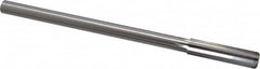 Made in USA - 0.446" High Speed Steel 6 Flute Chucking Reamer - Exact Tool & Supply