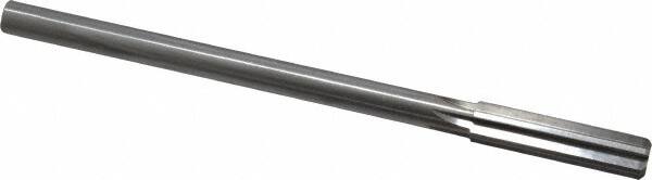 Made in USA - 0.449" High Speed Steel 6 Flute Chucking Reamer - Exact Tool & Supply