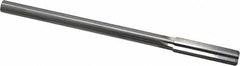 Made in USA - 0.449" High Speed Steel 6 Flute Chucking Reamer - Exact Tool & Supply