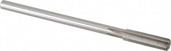 Made in USA - 0.46" High Speed Steel 6 Flute Chucking Reamer - Exact Tool & Supply