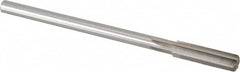 Made in USA - 0.46" High Speed Steel 6 Flute Chucking Reamer - Exact Tool & Supply