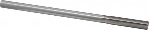 Made in USA - 0.475" High Speed Steel 6 Flute Chucking Reamer - Exact Tool & Supply