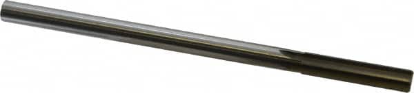 Made in USA - 0.48" High Speed Steel 6 Flute Chucking Reamer - Exact Tool & Supply