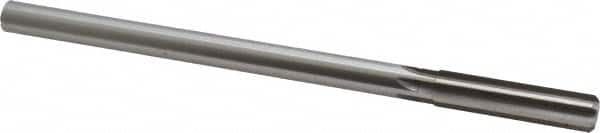 Made in USA - 0.481" High Speed Steel 6 Flute Chucking Reamer - Exact Tool & Supply