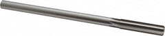 Made in USA - 0.481" High Speed Steel 6 Flute Chucking Reamer - Exact Tool & Supply