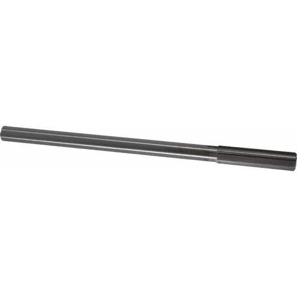 Made in USA - 0.49" High Speed Steel 6 Flute Chucking Reamer - Exact Tool & Supply