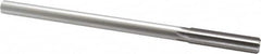 Made in USA - 0.492" High Speed Steel 6 Flute Chucking Reamer - Exact Tool & Supply