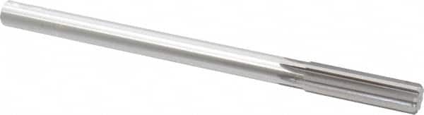 Made in USA - 0.626" High Speed Steel 8 Flute Chucking Reamer - Exact Tool & Supply