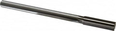 Made in USA - 0.673" High Speed Steel Chucking Reamer - Exact Tool & Supply