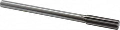 Made in USA - 0.69" High Speed Steel 8 Flute Chucking Reamer - Exact Tool & Supply