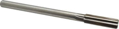 Made in USA - 0.786" High Speed Steel Chucking Reamer - Straight Flute, Straight Shank - Exact Tool & Supply