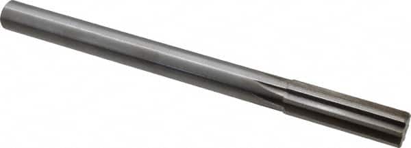 Made in USA - 0.845" High Speed Steel Chucking Reamer - Exact Tool & Supply