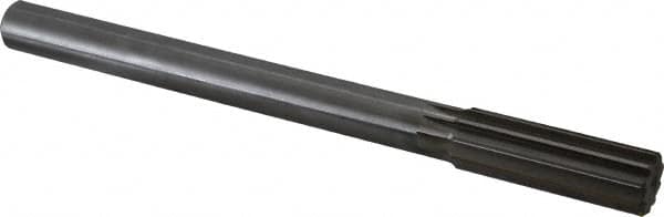 Made in USA - 0.858" High Speed Steel Chucking Reamer - Exact Tool & Supply