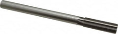 Made in USA - 0.876" High Speed Steel 8 Flute Chucking Reamer - Exact Tool & Supply