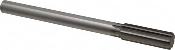 Made in USA - 0.907" High Speed Steel Chucking Reamer - Exact Tool & Supply