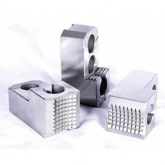 Kitagawa - Hard Lathe Chuck Jaws Jaw Type: Hard Jaw Jaw Interface Type: 1.5mm x 60 Serrated - Exact Tool & Supply