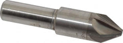 M.A. Ford - 1/2" Head Diam, 3/8" Shank Diam, 6 Flute 60° Solid Carbide Countersink - Exact Tool & Supply