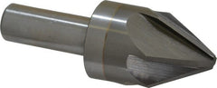 M.A. Ford - 1" Head Diam, 1/2" Shank Diam, 6 Flute 60° Solid Carbide Countersink - Exact Tool & Supply