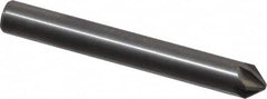 M.A. Ford - 1/4" Head Diam, 1/4" Shank Diam, 6 Flute 82° Solid Carbide Countersink - Exact Tool & Supply