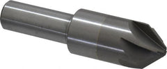 M.A. Ford - 3/4" Head Diam, 1/2" Shank Diam, 6 Flute 82° Solid Carbide Countersink - Exact Tool & Supply