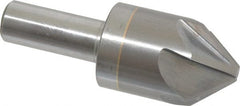 M.A. Ford - 1" Head Diam, 1/2" Shank Diam, 6 Flute 82° Solid Carbide Countersink - Exact Tool & Supply