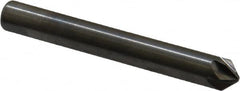 M.A. Ford - 1/4" Head Diam, 1/4" Shank Diam, 6 Flute 90° Solid Carbide Countersink - Exact Tool & Supply
