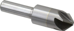 M.A. Ford - 5/8" Head Diam, 3/8" Shank Diam, 6 Flute 90° Solid Carbide Countersink - Exact Tool & Supply