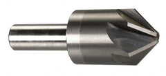 M.A. Ford - 1" Head Diam, 1/2" Shank Diam, 6 Flute 120° Solid Carbide Countersink - Exact Tool & Supply