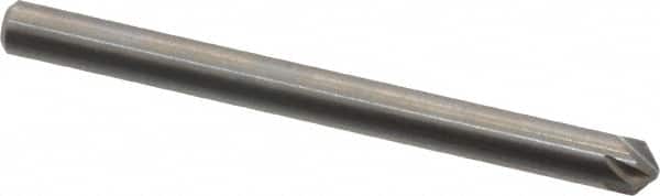 M.A. Ford - 1/8" Head Diam, 1/8" Shank Diam, 6 Flute 100° Solid Carbide Countersink - Exact Tool & Supply