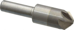 M.A. Ford - 5/8" Head Diam, 3/8" Shank Diam, 6 Flute 100° Solid Carbide Countersink - Exact Tool & Supply
