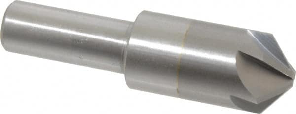 M.A. Ford - 3/4" Head Diam, 1/2" Shank Diam, 6 Flute 100° Solid Carbide Countersink - Exact Tool & Supply
