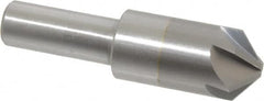 M.A. Ford - 3/4" Head Diam, 1/2" Shank Diam, 6 Flute 100° Solid Carbide Countersink - Exact Tool & Supply