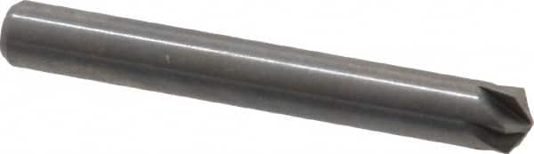 M.A. Ford - 3/16" Head Diam, 3/16" Shank Diam, 6 Flute 120° Solid Carbide Countersink - Exact Tool & Supply