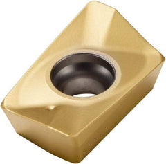 Seco - XOMX180631 M14 Grade MP3000 Carbide Milling Insert - TiAlN Finish, 1/4" Thick, 0.122" Corner Radius - Exact Tool & Supply