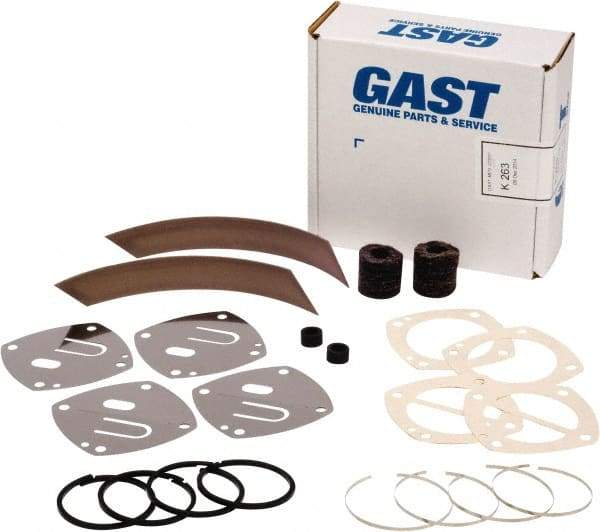 Gast - Air Compressor Repair Kit - Use with Gast 56 Frame Piston Pumps - Exact Tool & Supply
