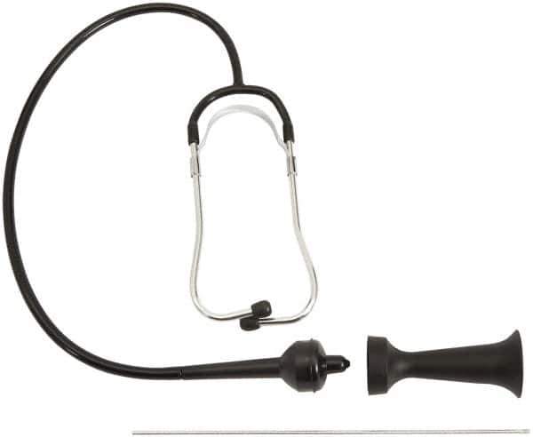 Proto - 14.9" Long, Metal/Black Steel Auto Engine Stethoscope - For Use with All Vehicles - Exact Tool & Supply