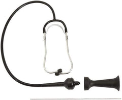 Proto - 14.9" Long, Metal/Black Steel Auto Engine Stethoscope - For Use with All Vehicles - Exact Tool & Supply