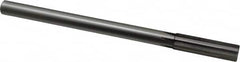 Made in USA - 5/8" Carbide-Tipped 6 Flute Chucking Reamer - Exact Tool & Supply