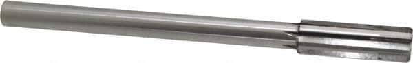 Made in USA - 13/16" Carbide-Tipped 6 Flute Chucking Reamer - Straight Flute, 5/8" Straight Shank, 2-1/2" Flute Length, 9-1/2" OAL - Exact Tool & Supply