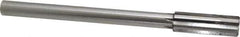 Made in USA - 13/16" Carbide-Tipped 6 Flute Chucking Reamer - Straight Flute, 5/8" Straight Shank, 2-1/2" Flute Length, 9-1/2" OAL - Exact Tool & Supply
