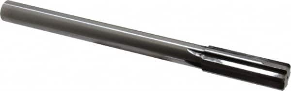 Made in USA - 55/64" Carbide-Tipped 6 Flute Chucking Reamer - Exact Tool & Supply