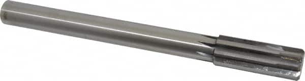 Made in USA - 1-1/16" Carbide-Tipped 8 Flute Chucking Reamer - Exact Tool & Supply