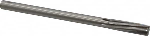Made in USA - 5/8" Carbide-Tipped 6 Flute Chucking Reamer - Exact Tool & Supply