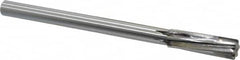 Made in USA - 3/4" Carbide-Tipped 6 Flute Chucking Reamer - Exact Tool & Supply