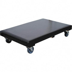 Vestil - 1,200 Lb Capacity Vinyl Dolly - 36" Long x 24" Wide - Exact Tool & Supply