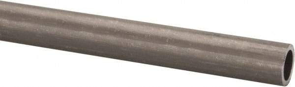 Made in USA - 6' Long, 3/8" OD, 6061-T6 Aluminum Tube - 0.049" Wall Thickness - Exact Tool & Supply